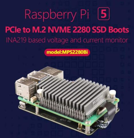 PCIe to M.2 NVMe 2280 SSD Boots model:MPS2280Bi