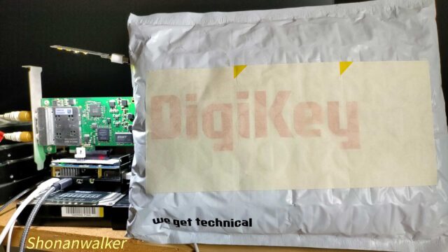 Digikeyさんにて購入したPi5-16GBが到着