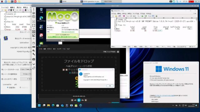 【Remmina】モードでのWindows11 VMs