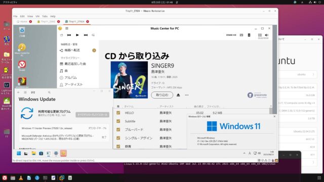 各週でUpdateされるVM版仮想x64 Canary11 build 27924.1000