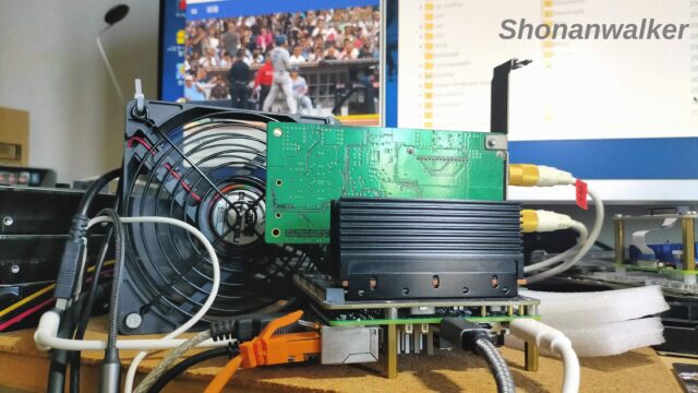 【X1016 V1.0】+ Singlel PT3+【D-M-EPGStation】のリアルタイム視聴