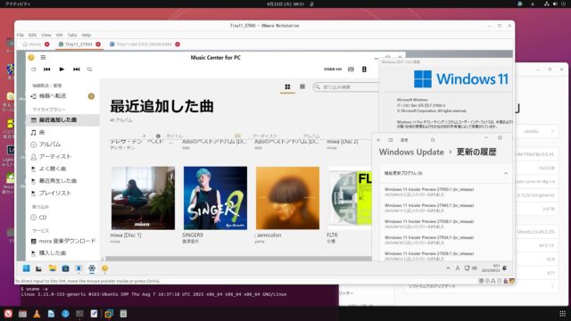 VMware版 x64 Windows11 canary build 27950.1 2025.09.23