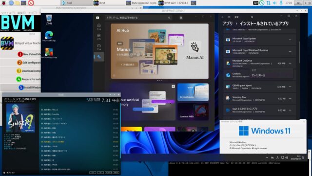 BVM版 aarch64 Windows11 canary build 27934.1
