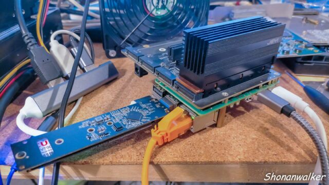 Trixie DesktopではUSB NVME-SSDアダプターカードが途中で読めなくなる