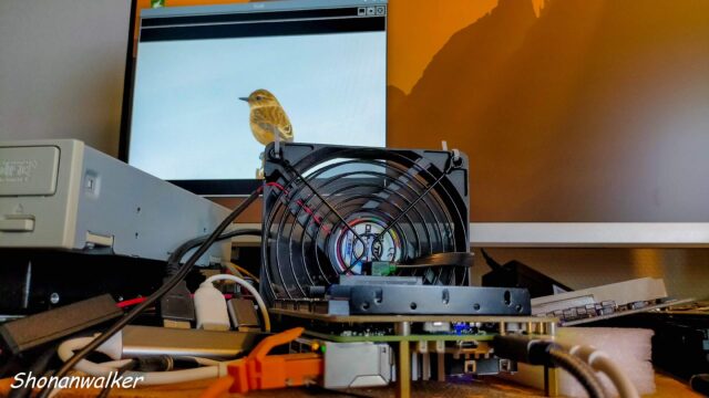 Raspi5+X1016 hat+SATAアダプターでSATAデバイスも使える