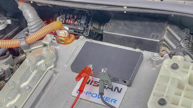 DIYバックアップ電源 (電気工作用の電池ボックス+ワニケーブル)