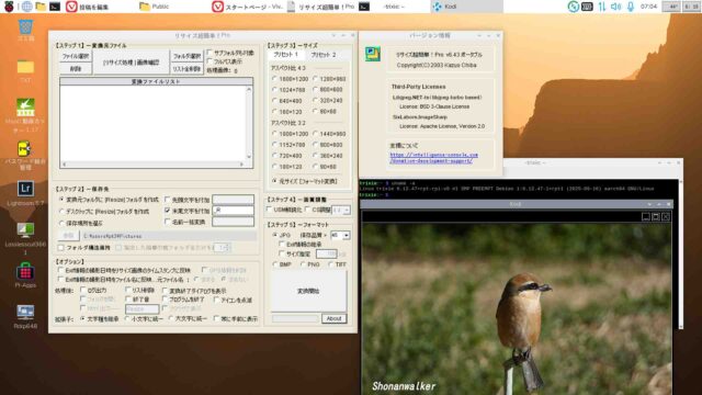 Raspberry Pi 5+Wineでリサイズ超簡単！Pro v6.48