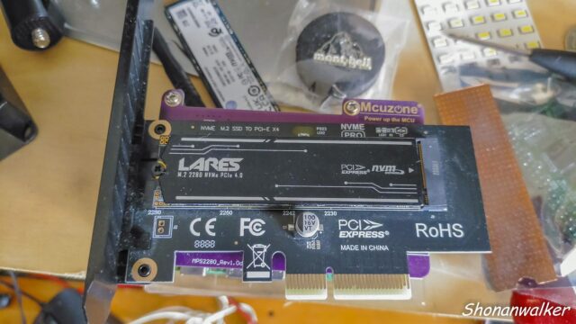 Legarcy PCにも周辺機器を加味して若干のスピードアップ化を図る