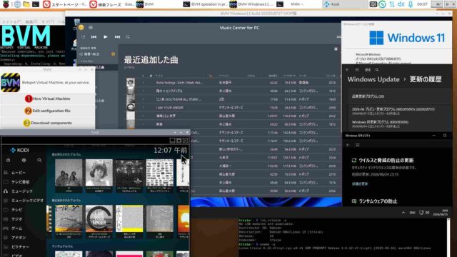 仮想Windows11 25H2 build 26200.8737 MCfP版 2026
